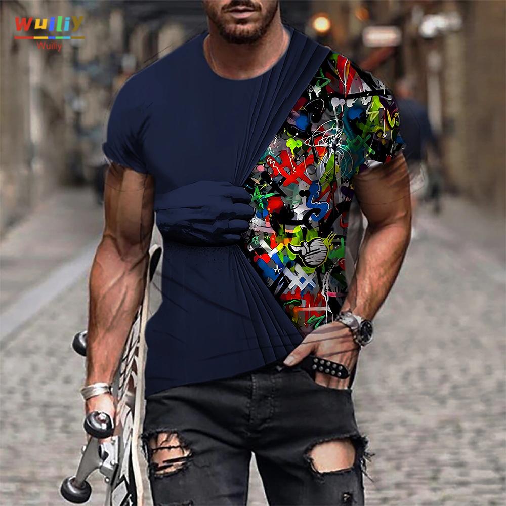 Футболка с рисунком мышц для мужчин, футболка с 3D принтом, футболка с рисунком, топ для женщин/мужчин и мальчиков, забавная футболка в стиле хип-хоп, интересные топы