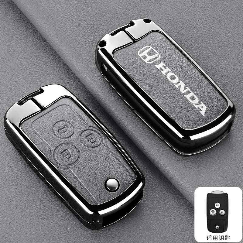 AAAKN1 Honda CRV Key Cover Old Model Suitable For Honda HRV Jazz Accord Pilot Acura Spirior Fit Odyssey CRV CR-V 2012 Key Holder Acces