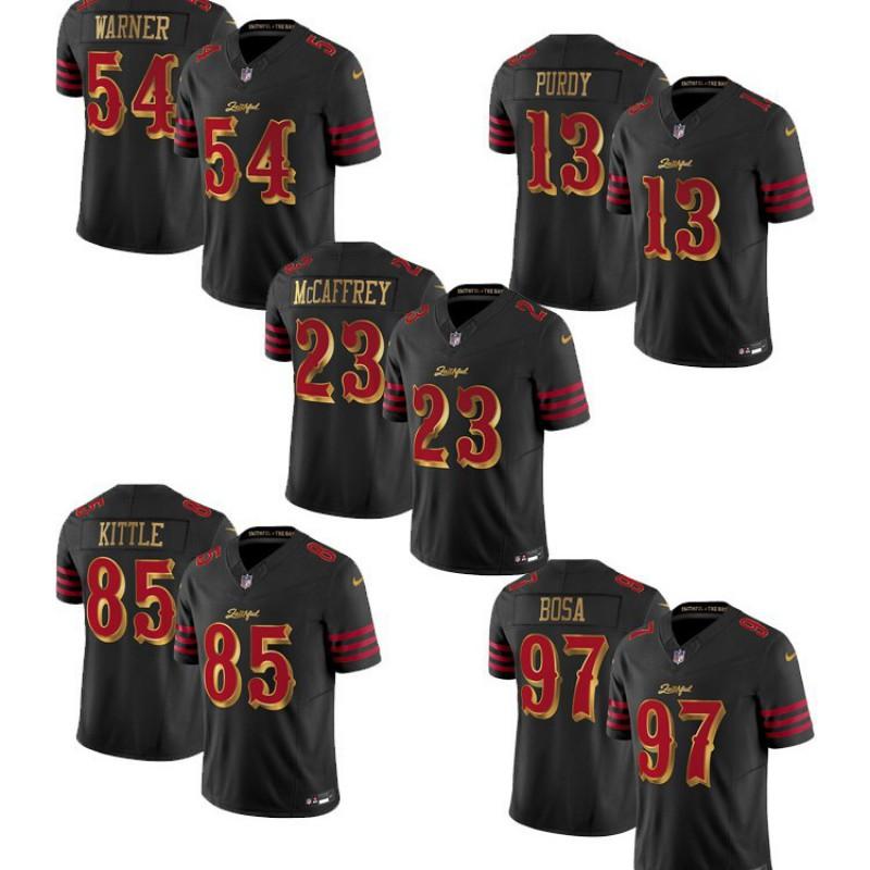 NFL San Francisco 49ers Youth Jersey Size S To XXXL - Embroidered Team Sports Apparel Basketball Fans Outdoor Activities
