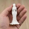 Винтажная статуэтка женщины с капюшоном-накидкой, 3D-печатная статуя безликой дамы в платье-рыбий хвост, украшение для дома и офиса