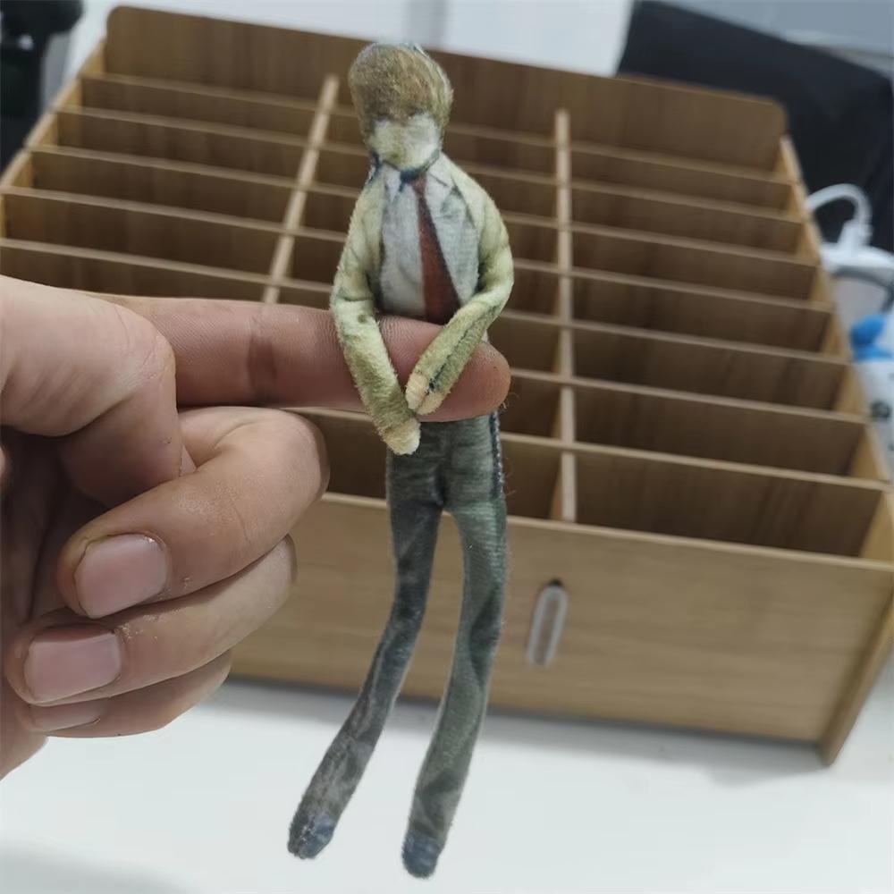 Anime Death Yagami Light Cosplay Dolls Plush Stuffed Abstract Twistable Iron Wire Figure Doll Halloween Room Accessories