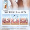 Sadoer Фруктовый Очищающий Гель для Лица Anti Wrinkle Пенка для Умывания Очищающая Осветляющая Кокос Витамин С Увлажняющий Уход за Кожей