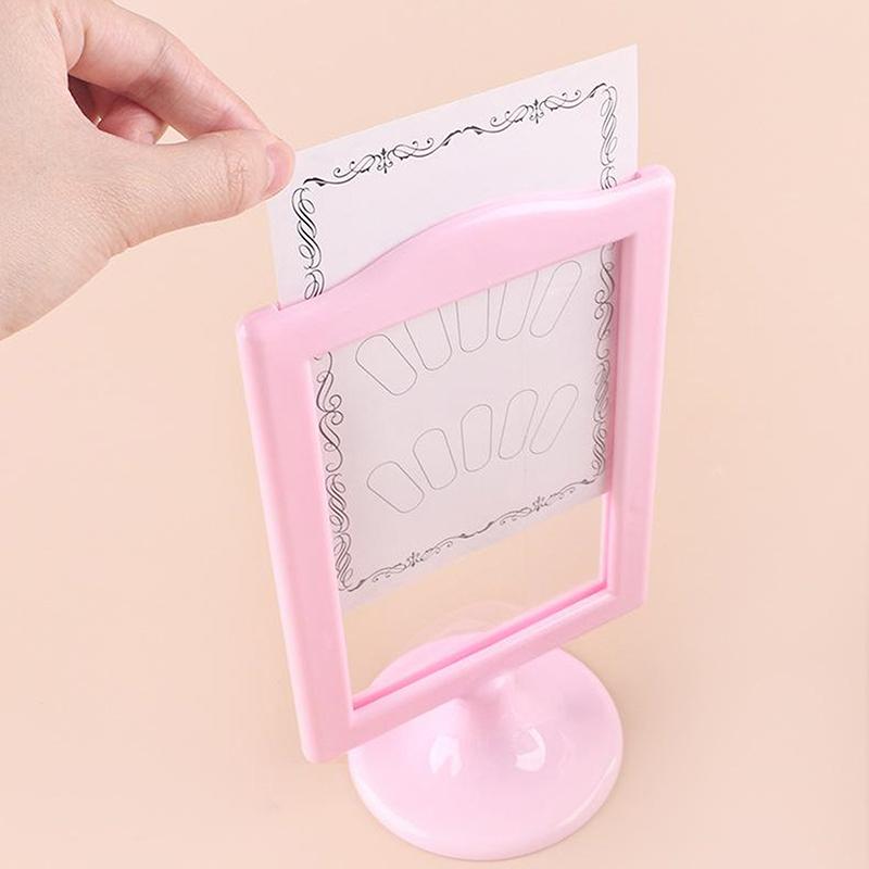 Подставка для демонстрации нейл-арта двухсторонняя Рамка для демонстрации работ нейл-арта Доска для демонстрации ногтей Стойка для демонстрации накладных ногтей Держатель для гель-лака