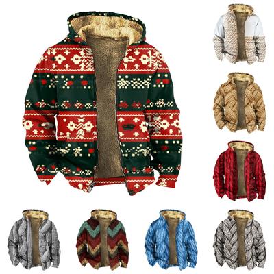 Мужская утолщенная куртка на пуговицах с двойным карманом и карманной вставкой, хлопковая куртка