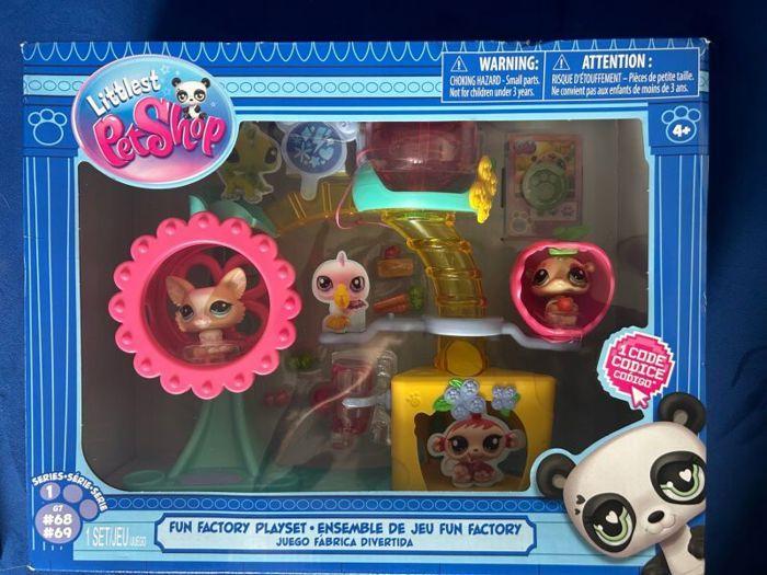 Ensemble De Figurines - Hasbro - Littlest Pet Shop - Modèle 626093 - 2 Figurines - À Partir De 4 Ans