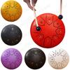6 Inch 8 Notes Steel Tongue Drum 3 Inch 6 Notes Hollow Drum Music Drum Ethereal Drum Yoga Meditation Drum Percussion Instruments