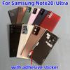 Back Glass battery cover for Samsung Galaxy Note20 Note20Ultra SM-N9810 N9860 N986U1 Housing Back Cover Repair Parts Door