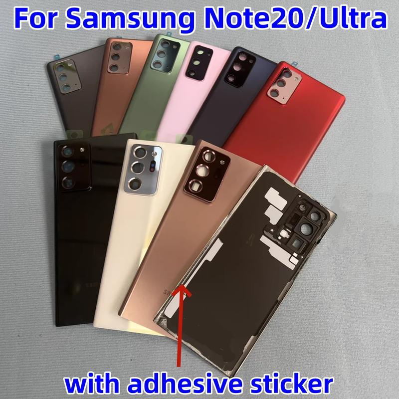 Back Glass battery cover for Samsung Galaxy Note20 Note20Ultra SM-N9810 N9860 N986U1 Housing Back Cover Repair Parts Door