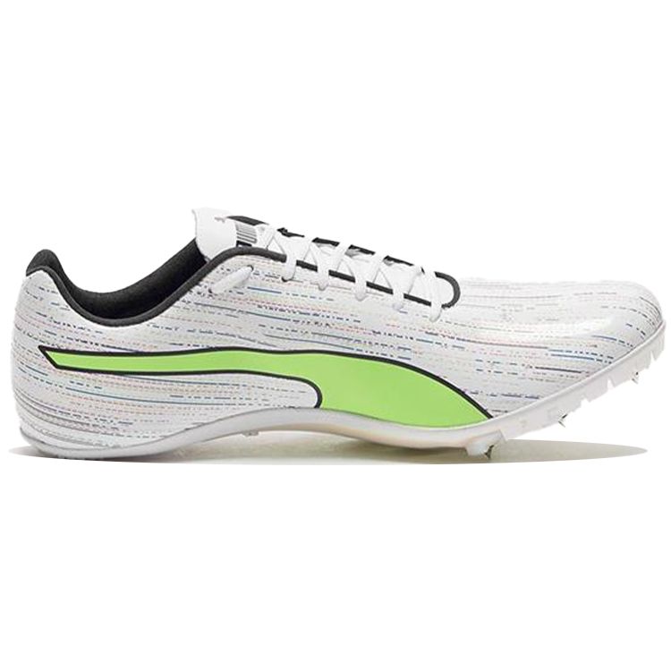 Puma Кроссовки для бега Evospeed Spring 12 Sp Унисекс Низкие Бело-Зелено-Черные Легкая атлетика 195534-01
