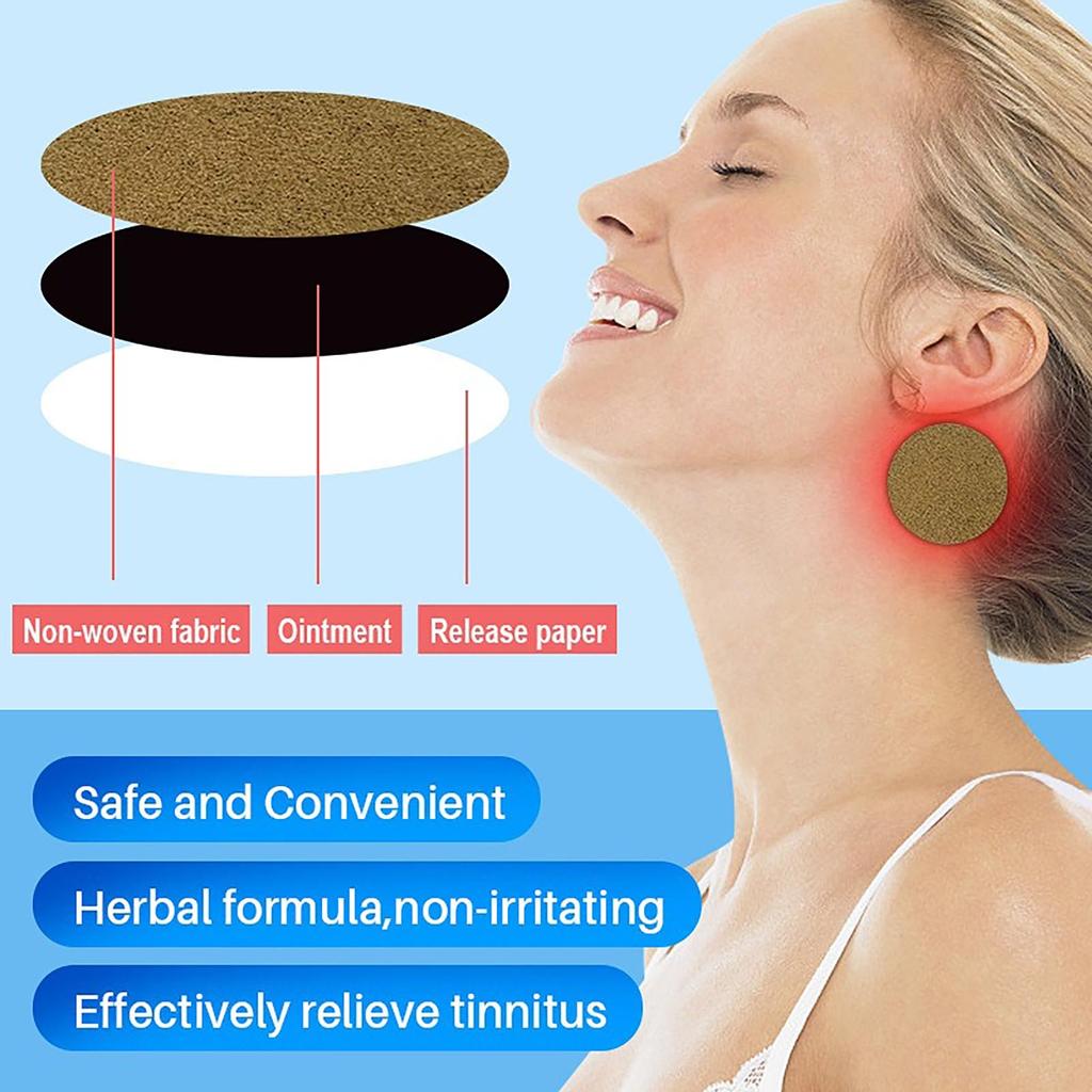 Tinnitus Patch To Dizziness Tinnitus Hearing Loss, Acupoint Patch Ear Health Patch