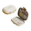 Dustproof Sealed Pills Case 7 Compartment Pill Organizer Stylish Weekly Pills Container  Easy Carry