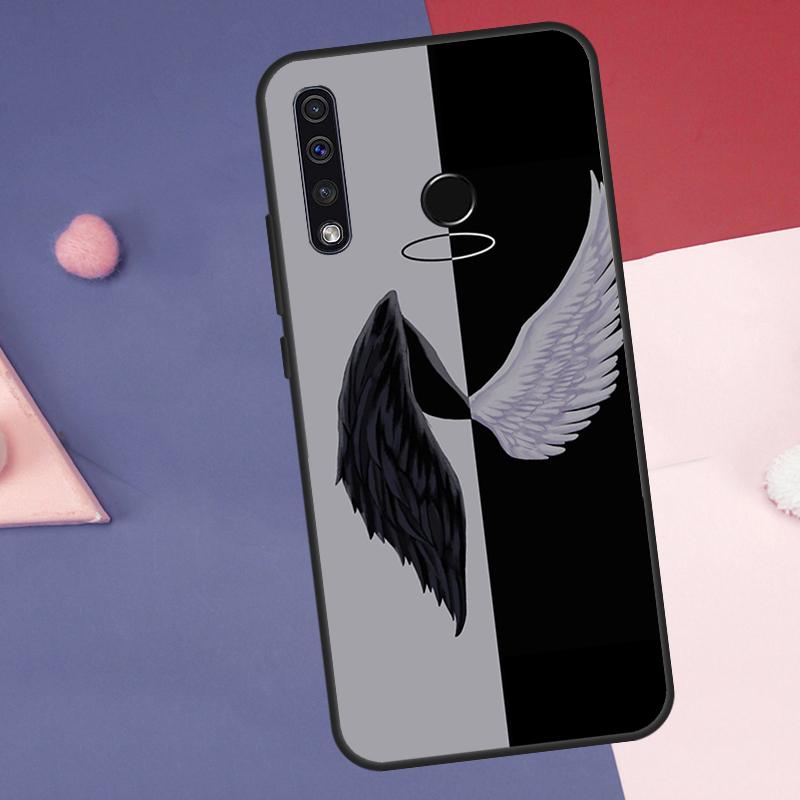 Devil Angel Case For Huawei Nova Y60 Y90 Y70 Y61 Y91 Y72 Y73 12s 12i 11i 8i 9 10 SE P30 P40 Lite P60 Pro