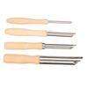 4pcs Clay Hole Cutters Rustproof Stainless Steel Clay Carving Tools Portable Pottery Sculpting
