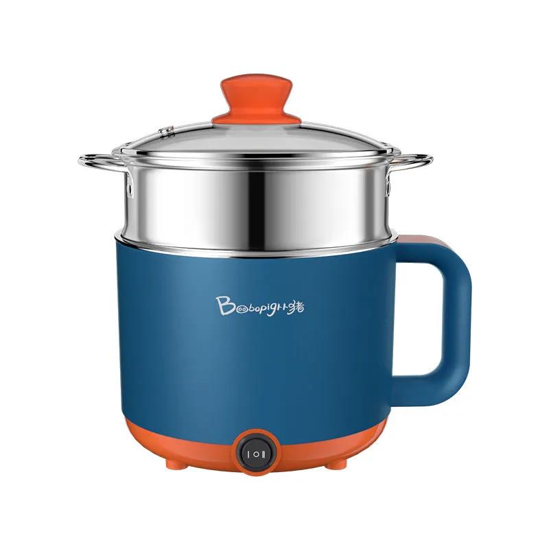 Электрическая сковорода, студенческая кастрюля, общежитие, многофункциональный электрический вок, одна сковорода с антипригарным покрытием, маленькая электрическая кастрюля