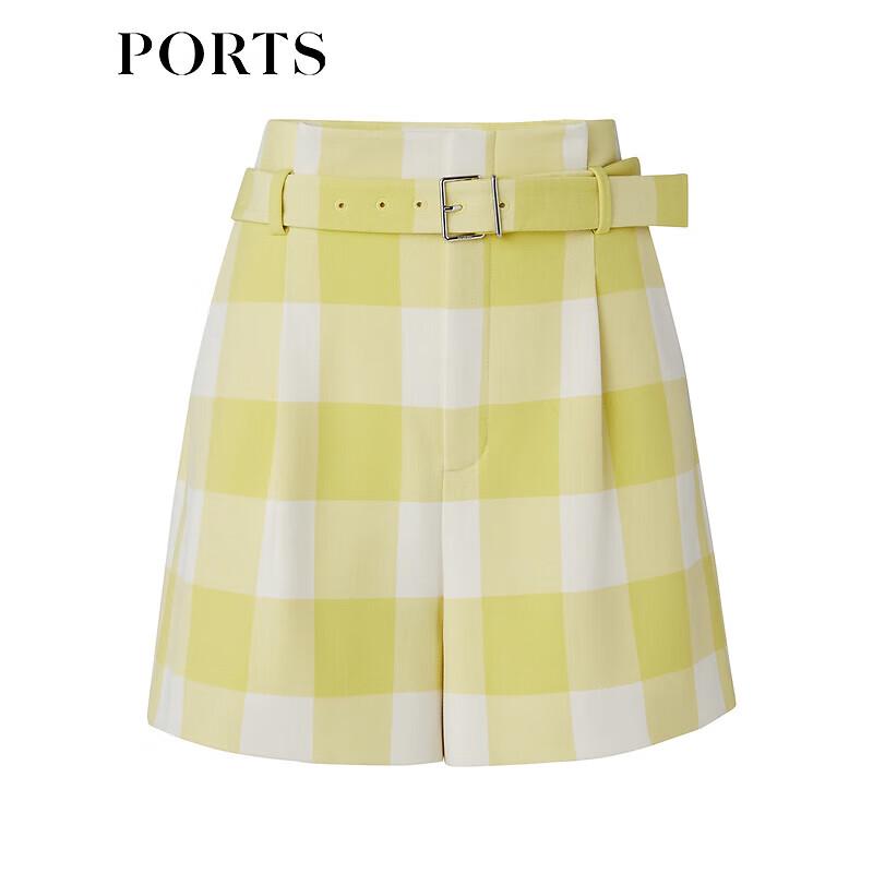 PORTS Women's Gingham Check Shorts