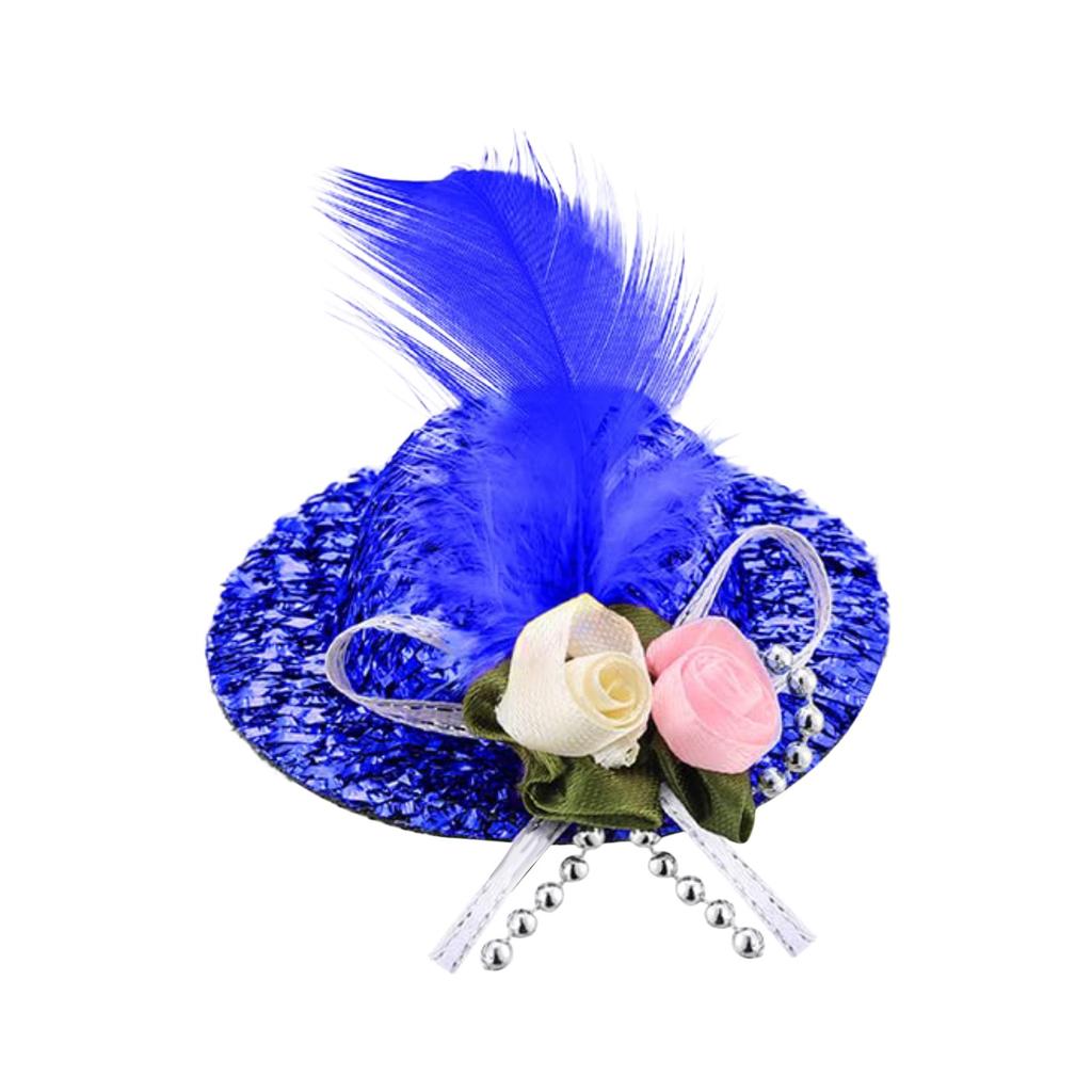 Куриные шляпы для курицы, маленькие забавные аксессуары для курицы, цилиндр с перьями