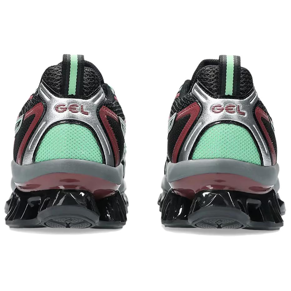 Asics Gel-Quantum Kinetic Удобные Универсальные Прочные Низкие Кроссовки для Бега Унисекс Кроссовки для Бега Черный Серебристый 1203A270-027