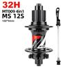 MT009 Передняя задняя втулка для горного велосипеда MTB 32 28 36 отверстий hg xd ms micro spline барабан 11 12 скоростей 100 142 135 QR сквозная велосипедная втулка