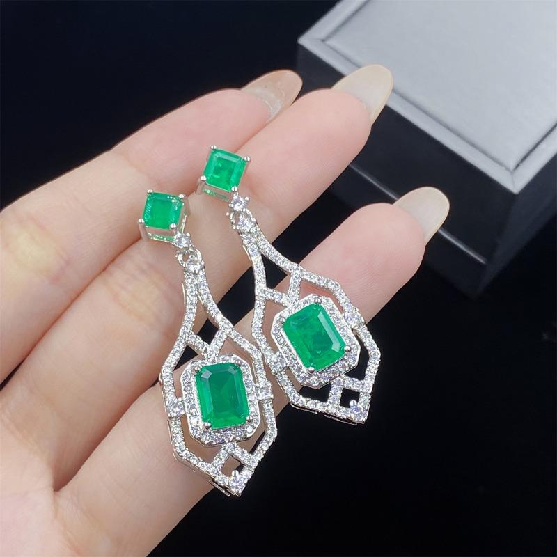 Sace Gems Классические кольца из медного сплава с цирконием, серьги, кулон, ожерелье, комплекты ювелирных изделий, подарки для свадебной вечеринки