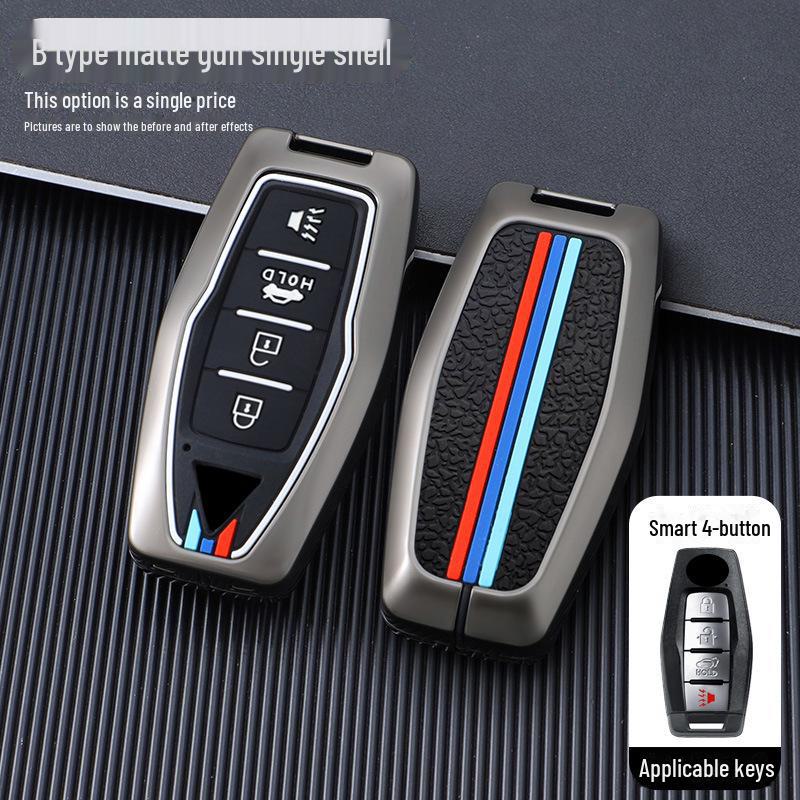 Чехол для ключа GAC Mitsubishi New Outlander Premium Edition для 23 моделей с персонализированной застежкой-пряжкой.