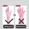 30Pcs Waterproof Nitrile Gloves Food Grade Kitchen Disposable Gloves  Gardening Work