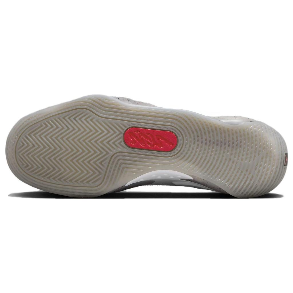 Air Jordan Zion 3 Fresh Paint Мужские кроссовки Белый Университетский-красный Цементно-серый DR0675-106