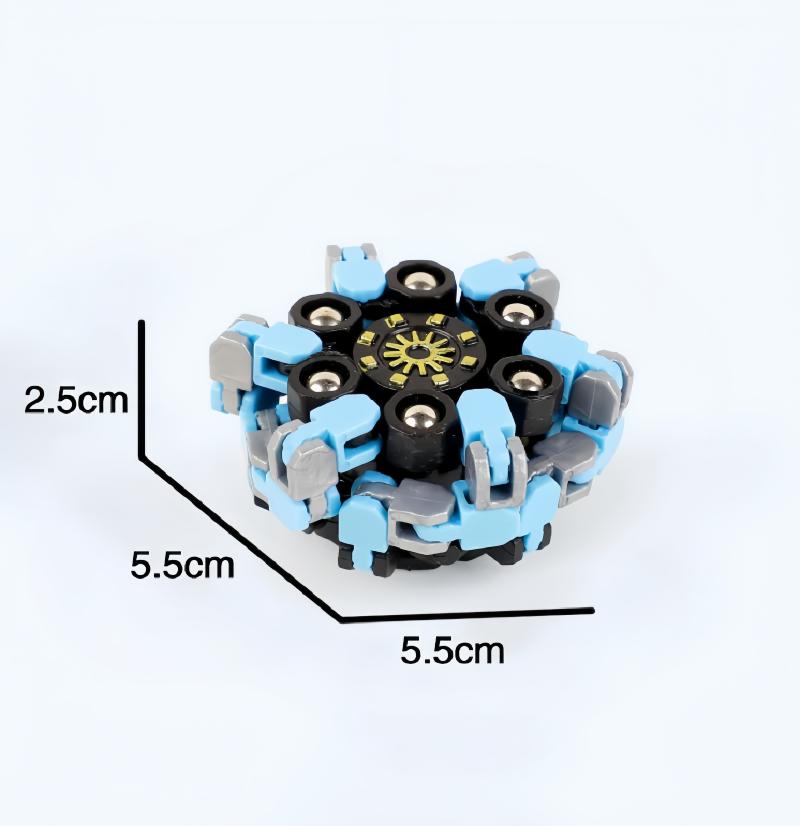 Деформированный Fidget Spinner Цепочка Ручной Спиннер Игрушка Для Снятия Стресса и Антистресса Дети Взрослые Сенсорный Гироскоп Игрушка Подарок