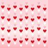 96 Red White Pink Heart Garland - NO DIY - Valentine's Day Party Decorations Supplies, Valentine's Day Hanging String Garland Banner for Wedding