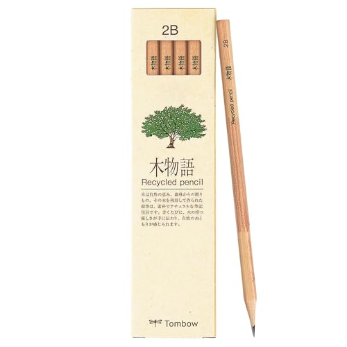 TOMBOW Карандаши, Серия «Ки Моногатари», 2B, 1 дюжина (LA-KEA2B)