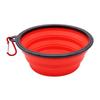 Portable Pet Food Bowl  Durable TPR Bowl  Cat and Dog Food Pet Silicone Collapsible Bowl Portable Travel Outdoor Water Food Bowl