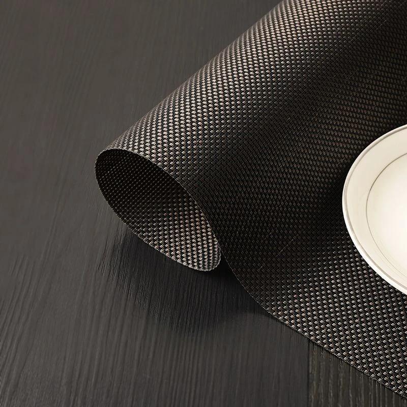 PVC Placemat Insulated Mats, Household Table Decoration, Nordic Western Cloth Placema Bowl Ironing Plate Mat Simplicity Househol