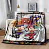 1pc, Disney Mickey and Minnie Home Decor Blanket- Perfect as a Cozy Sofa Throw, Outdoor Blanket, or Gift, Flannel Coverlet, Ideal for Bedrooms