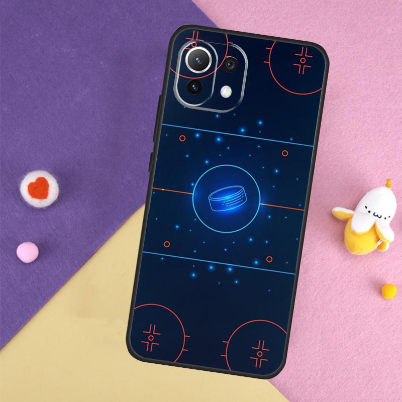 Чехол для телефона Xiaomi 15 13 14 Ultra 14T 11T 12T 13T Pro POCO X7 Pro X3 X5 X6 F5 F6 M6 Pro с рисунком шайбы для хоккея