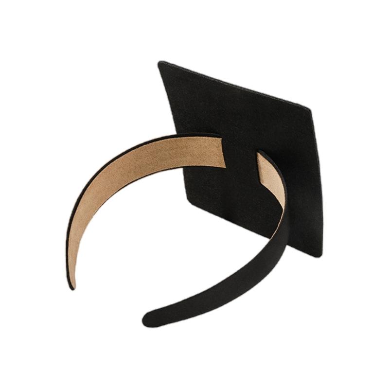Secure Graduation Hat Headbands For Class Of 2025 Practical Anti Slip Design Plastic Hariband With Adhesive Insert