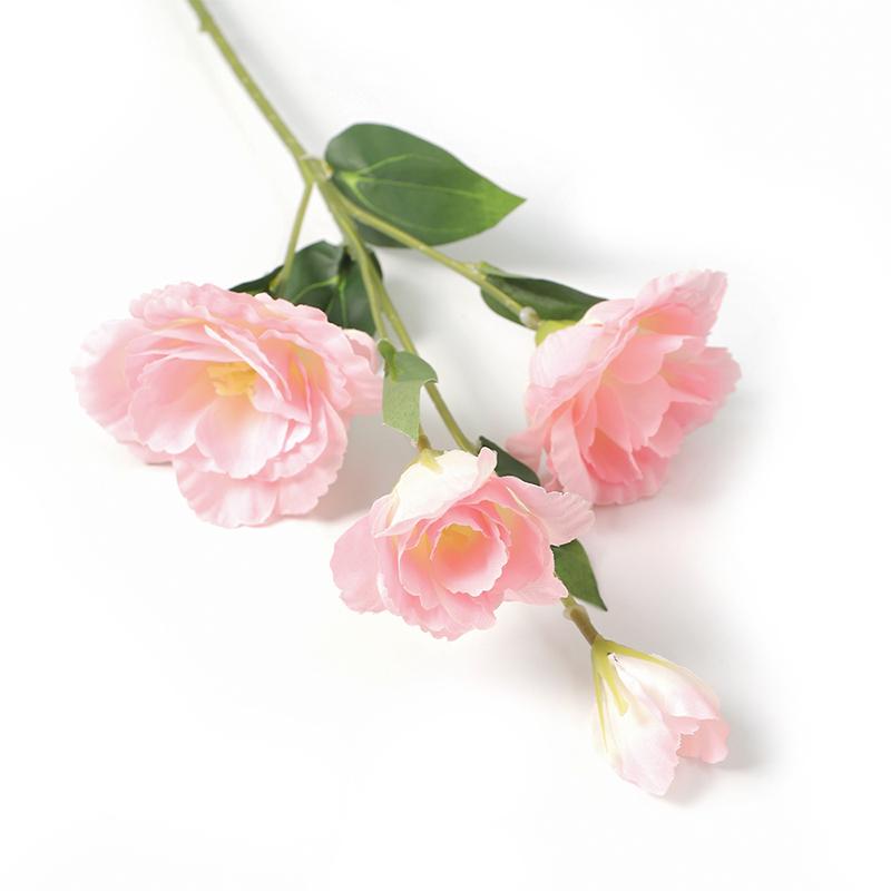 70СМ 4 Головки Шелковый Искусственный Цветок Эустомы Букет Длинный Стебель Искусственный Цветок для DIY Свадебная Вечеринка Центральный Декор Домашний Декор