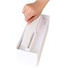 OKA Paper Towel Case Lip Type Slim White Case Fill+fit (Tissue Oval)