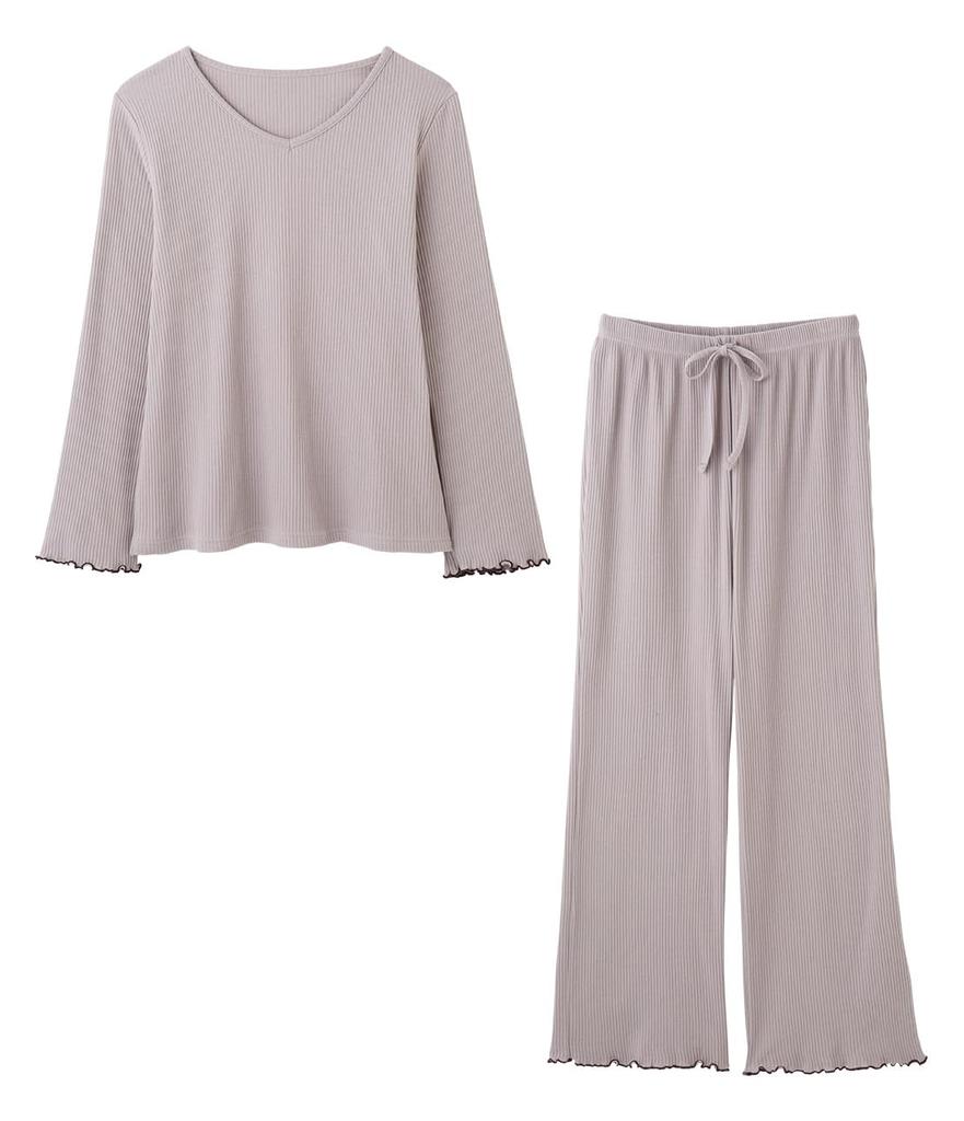 Peach John Домашняя одежда из органического хлопка для размеров Мягкая к Комфортная к и Расслабляющая пижама, Женская, Осень/Зима, Серая, S/M, 100% Хлопок, На ощупь,