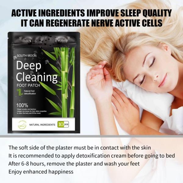 Detox Foot Patches Natural Cleansing Foot Pads for Deep Cleansing Body Toxins YSL