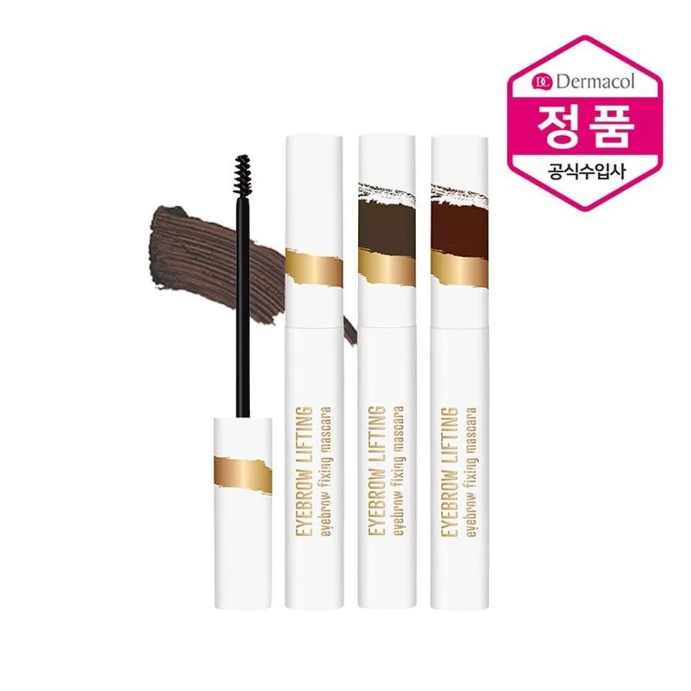 DERMACOL Lifting Eyebrow Mascara 5ml / Strong Fixing Tone Brown