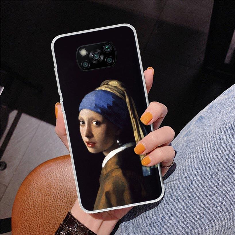 Paint Art Renaissance Phone Case For Xiaomi Poco X7 X6 X5 Pro F7 Ultra Redmi 15C 15 13C 13 12C 12 10 10A 10C 9 9A 9C 9T Cover Po