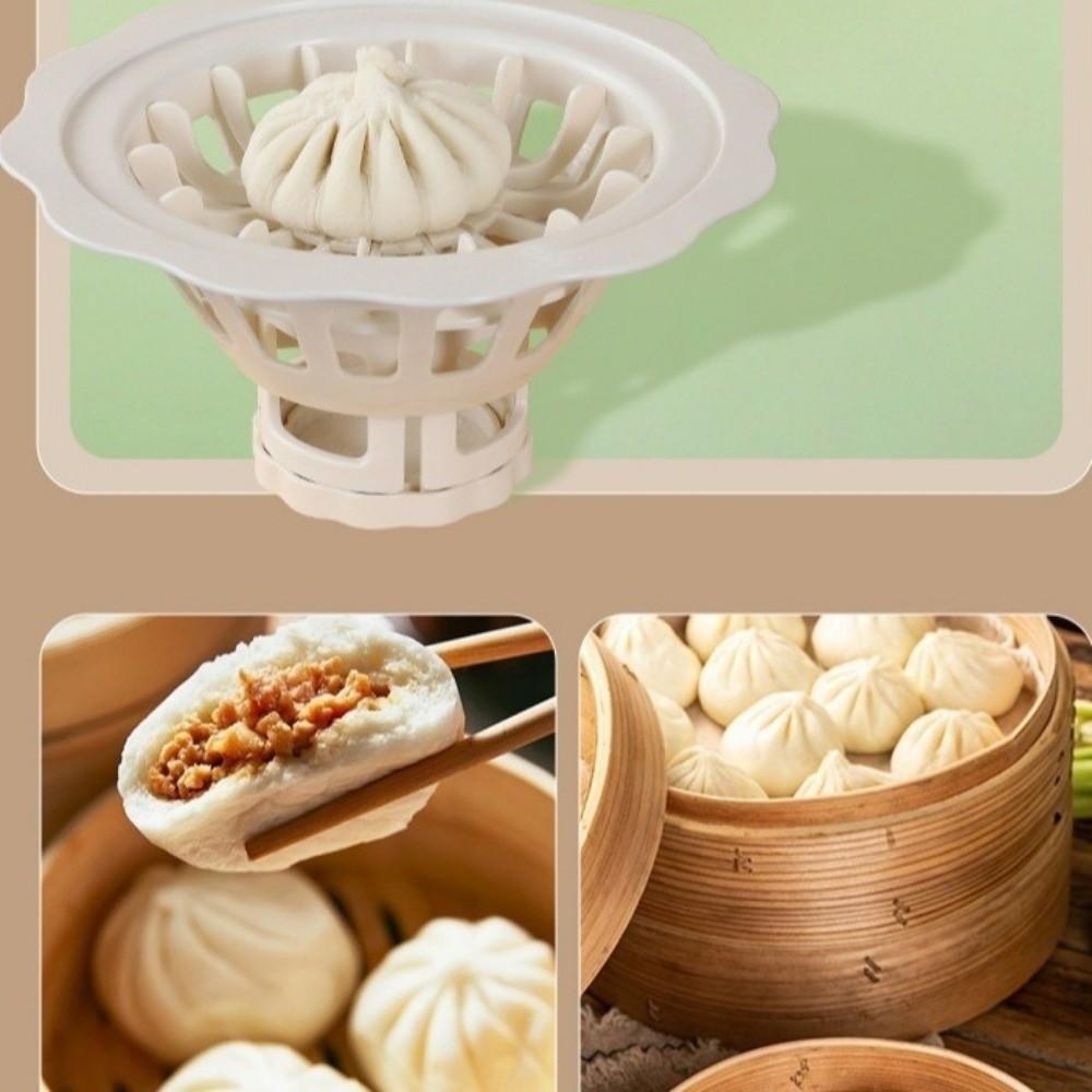 Flower Shaped Dumpling Mold Saving Labor Steamed Bun Mold Baozi Making Mould Fall Homemade