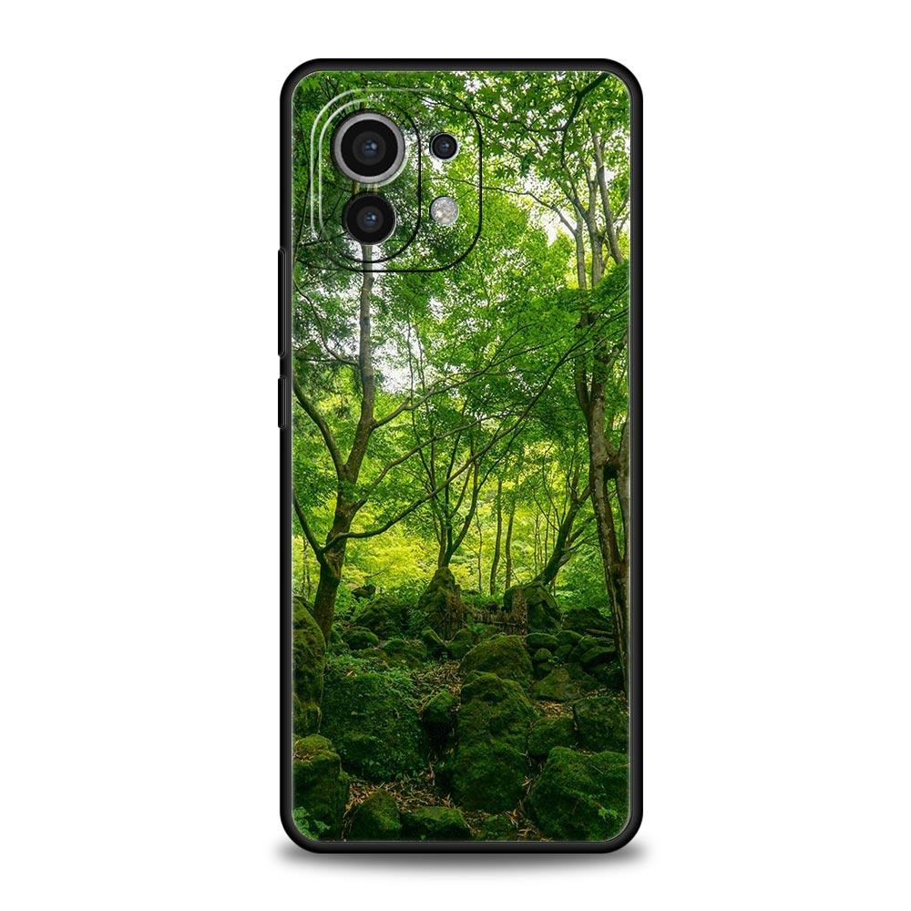 Для Xiaomi Mi 13 12T 10 12 Lite 11 10T 11X 11T Pro 9T чехол для телефона водопад природа деревья корабль Poco X3 NFC X4 F3 F4 M3 M4 5G чехол