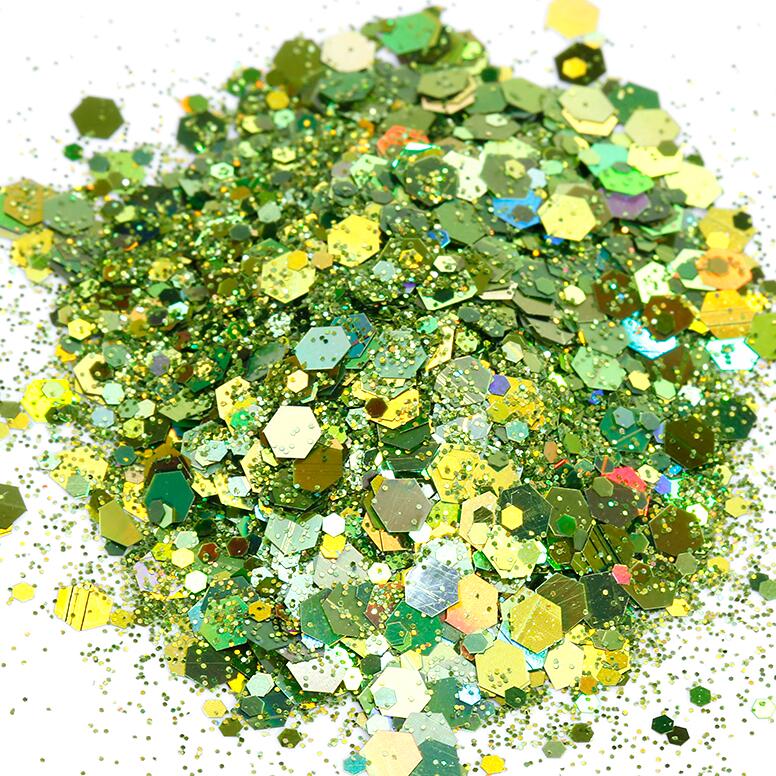 Multi-color Nail Sequins Nail Art Flake Nail Glitter Paillette Mixed Thin Shining 3D Stickers Manicure Make up DIY
