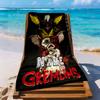 Gremlins Horror Creatures Customizable Name Beach Towel High Absorbency & Quick-Dry