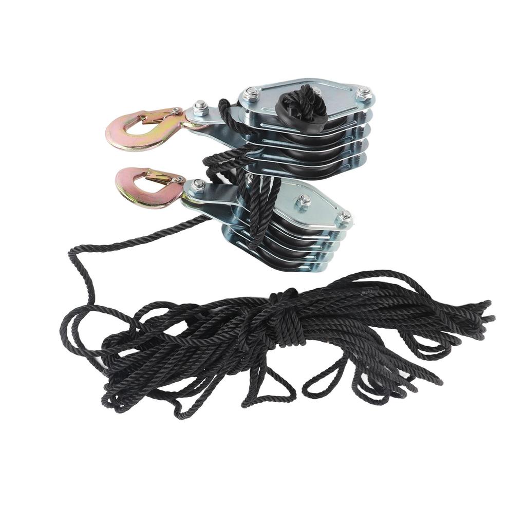 Система канатных подъемных шкивов 4400 фунтов 8:1-позиционный подъемный механизм повышенной грузоподъемности для подъема тяжелых предметов.