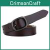 Leather Pure Handcrafted Waist Belt With Metal Pin Closure For Daily Outings Use