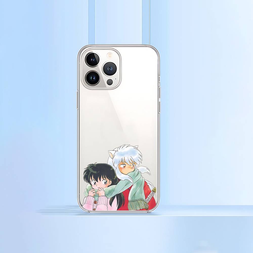 Чехол для телефона Аниме И-Инуяша Сессомару Для IPhone 17 16 15 12 11 Pro Max 14 Plus 13 Mini Прозрачный Чехол Мягкий Funda