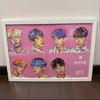 [USED] BTS MTPR Collaboration Poster Framed