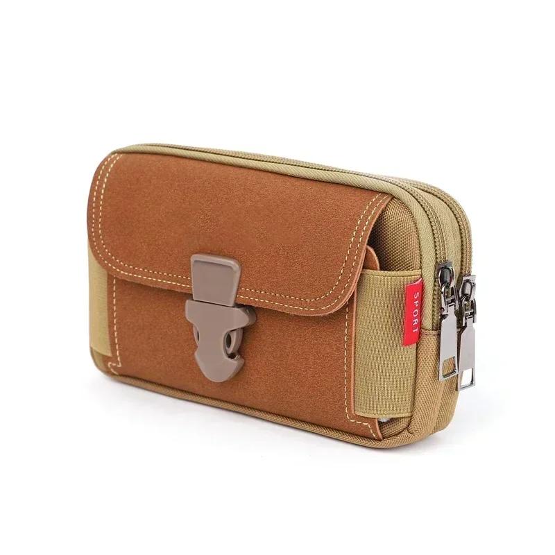 Molle Tactical Pouch Belt Waist Pack Men Small Pocket Survival Tool Bag for Running Travel Camping Hunting Airsoft