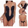Women's Backless Bra Body Shaper Deep V Bodysuit Thong Convertible Seamless U Plunge Body Suit